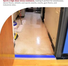 img 1 attached to 🚧 Foster Safety with X Fasten Floor Marking Vinyl Tape: Essential Occupational Health & Safety Product