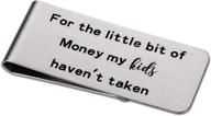 😄 hilarious silver money clip: perfectly funny gifts for all occasions! logo