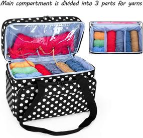 img 2 attached to CURMIO Double Layer Knitting Compartments Accessories