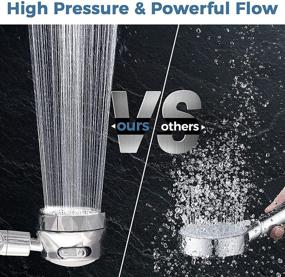 img 1 attached to 🚿 Ultimate Comfort Handheld Shower Head with Hose - Detachable Showerhead for Relaxing Rainfall Massage with 3 Spray Settings, Filter & Holder - Ideal for Bathroom, Men, Women, Baby, Pet