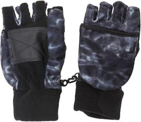 img 2 attached to Aqua Design Convertible Mittens Weather Men's Accessories and Gloves & Mittens