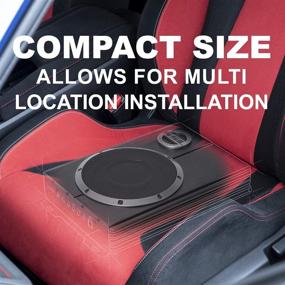 img 3 attached to Sound Storm Laboratories LOPRO10 Amplified Car Subwoofer - Boost Your Bass on Limited Space