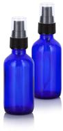 💙 cobalt glass boston treatment bottle: essential travel accessories for on-the-go wellness логотип