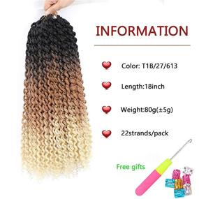 img 3 attached to Passion Synthetic Braids Crochet Braiding