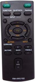 img 3 attached to 🔊 Enhanced Replacement Remote Control for Sony HT-CT60BT Sound Bar - RM-ANU192 SUB RM-ANU191