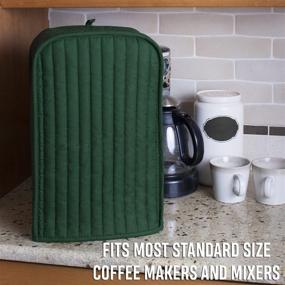 img 2 attached to 🔒 Protect Your Ritz Coffee Maker with a Stylish Dark Green Cover