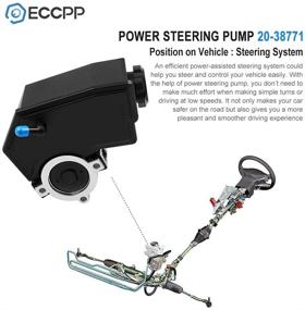 img 2 attached to ECCPP Power Steering Pump Compatible with 1996-2001 Jeep Cherokee, 1997-2003 Jeep TJ, and 1997-2003 Jeep Wrangler (Part Number 20-38771)