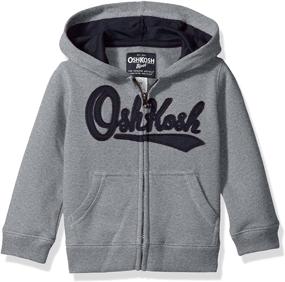 img 2 attached to Boys' Full Zip Logo Hoodie by OshKosh B'Gosh