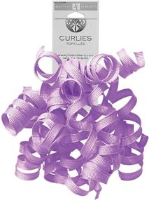 img 3 attached to Jillson Roberts 6-Count Self-Adhesive Curly Bows: Choose from 4 Assortments of Pretty Pastel Grosgrain Gift Wrap Bows