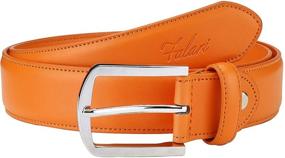 img 3 attached to Falari Genuine Leather Casual 9028 LGY 34 Men's Accessories