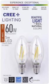 img 4 attached to Cree Lighting Filament Candelabra Equivalent Industrial Electrical and Lighting Components