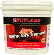 🔥 rutland 610 refractory cement 64: reliable and durable fireproof cement for ultimate protection logo