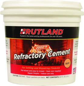 img 1 attached to 🔥 Rutland 610 Refractory Cement 64: Reliable and Durable Fireproof Cement for Ultimate Protection