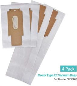 img 1 attached to 🧹 KEEPOW Replacement Belts & Vacuum Bags for Oreck XL Upright Vacuum, Part Number 0300604 & CCPK8DW (Pack of 8) - Enhance Your Cleaning Experience!