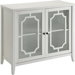 img 4 attached to 🏬 ACME FURNITURE AC-97384 White Cabinet - One Size