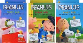 img 2 attached to Peanuts Kids First Aid Bandages