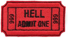 img 4 attached to 🔥 Hell Admission Embroidered Patch