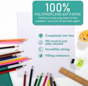 img 3 attached to Premium 9 x 12 Inch Watercolor Paper Pack – Ideal for Students & Beginners – Cold Press, 120 Sheets