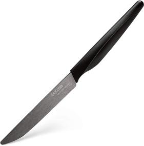 img 3 attached to 🔪 Kyocera 4.5" Black Ceramic Steak Knife Set - 4-piece Bundle