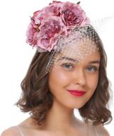 повязка на голову coucoland fascinator wedding colorful логотип