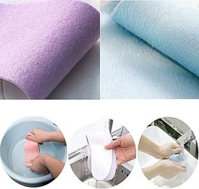 img 1 attached to 🚽 Winter Bathroom Essential: 4-Pack Washable and Reusable Toilet Seat Cover Pads for Ultimate Comfort and Warmth