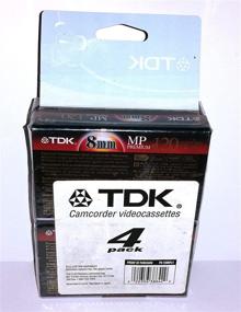 img 1 attached to 🎥 TDK Premium Grade 8mm Video Tape (4-Pack): High-Quality Recording for Legacy Devices (Discontinued by Manufacturer)