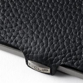 img 2 attached to I CLIP Gunmetal Carbon Wallet: Streamlined Minimalist Design for Effortless Organization