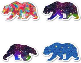img 1 attached to Bear Sticker Pack Animal Stickers