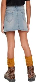 img 3 attached to Vibrant and Trendy: Desigual 🌈 Girls' Skirt Denver for Fashion-Forward Kids!