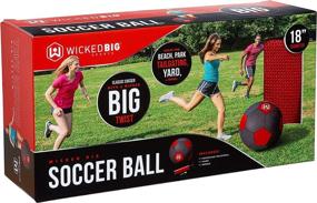 img 1 attached to 🏈 Ultimate Game-Day Fun with Wicked Big Sports Ball Supersized Tailgate