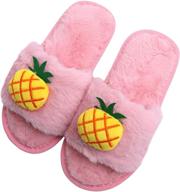 👦 cozy and stylish yinbwol slippers: perfect bedroom to outdoor shoes for boys logo