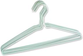 img 1 attached to 🧺 Multipurpose Merrick Vinyl Coated Drip Dry Hangers: Set of 10 - Hygienic and Efficient Laundry Drying Solution