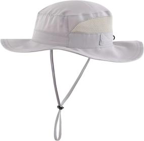 img 4 attached to Safari-Inspired Toddler Summer Hats & 👑 Caps: Ultimate Protection and Style for Boys