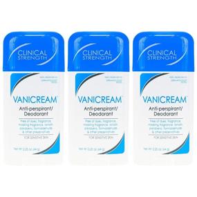 img 4 attached to Vanicream Clinical Strength Anti-Perspirant Deodorant, 2.25 Oz (Pack of 3) - Specially Formulated for Sensitive Skin