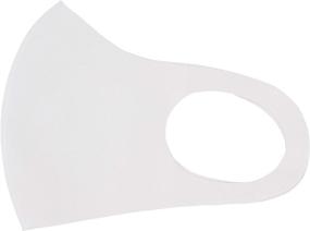 img 3 attached to 🎭 Printable Reusable Sublimation Mask - Sub-Ready Washable Face Cover for Teens and Adults - Blank & White