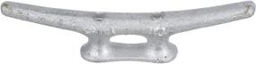 img 4 attached to ⚓ Seachoice Open Base Dock Cleat - Galvanized Gray Iron