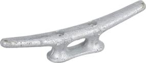 img 2 attached to ⚓ Seachoice Open Base Dock Cleat - Galvanized Gray Iron