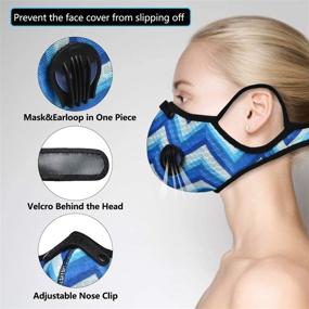 img 1 attached to Wave: UTOTEBAG Reusable & 🌊 Washable Face Cover - Sustainable Protection