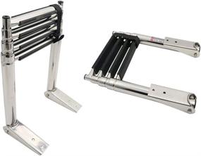 img 4 attached to Telescoping Folding Pontoon Ladder Stainless
