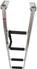 img 1 attached to Telescoping Folding Pontoon Ladder Stainless