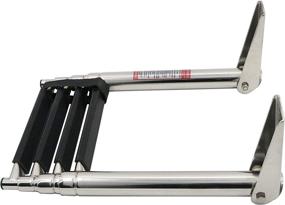 img 3 attached to Telescoping Folding Pontoon Ladder Stainless