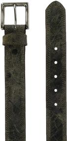 img 1 attached to Hickory Creek Antiqued Leather Bridle Men's Accessories in Belts