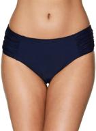 🩱 women's ruched bikini bottoms - full coverage swim briefs by beautyin logo