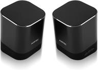 🔊 портативные bluetooth-колонки – aurtec true wireless stereo outdoor dual tws audio с усиленным басом и высоким уровнем громкости, bluetooth 4.2, громкой подачей, громкая связь для iphone, echo, android и других устройств (черный). логотип