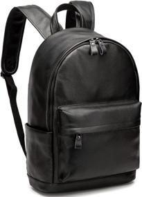 img 4 attached to CPJ Authentic Leather School Backpack