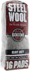 img 1 attached to Homax Products 106107 16 Homax Steel Wool Pad: No Grit, Gray - Versatile Cleaning and Polishing Tool