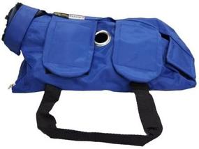 img 3 attached to 🐾 Kruuse Buster No Scratch Pet Examination Bag, Ideal for 4-8 lb Pets in Navy - A Must-Have for Gentle and Stress-Free Examinations