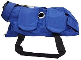 img 4 attached to 🐾 Kruuse Buster No Scratch Pet Examination Bag, Ideal for 4-8 lb Pets in Navy - A Must-Have for Gentle and Stress-Free Examinations