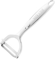 potato peeler holy rose - premium stainless steel y shape swivel peelers for kitchen, vegetables, carrot, fruit logo