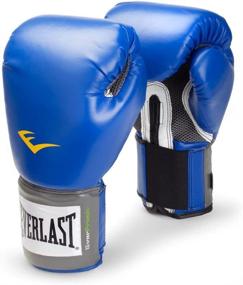 img 1 attached to 🥊 Everlast 2216 Pro Style Training Gloves (Blue, 16 oz.): Maximum Performance Gloves for Effective Training